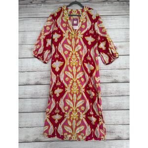 Beyond by Vera Isla‎ V-Neck Maxi Dress Women's S Missing Sash